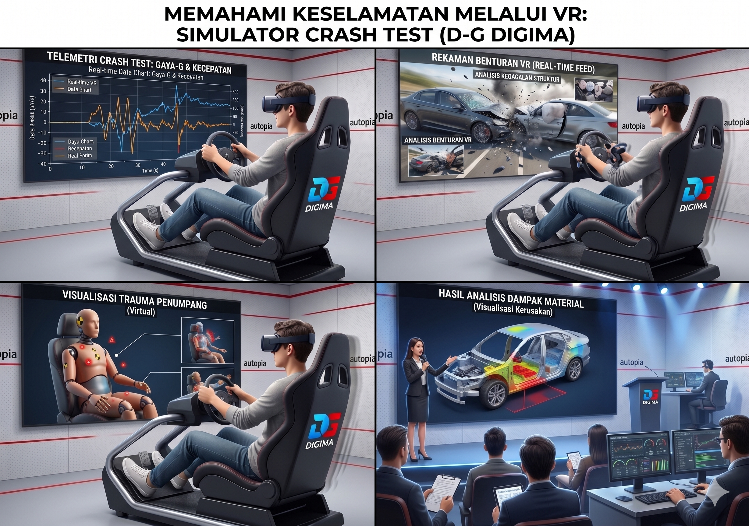Crash Test Simulator VR — Digima
